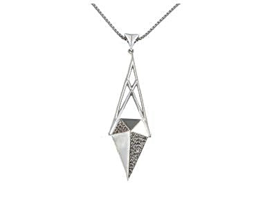 Large Stiletto Drop Necklace