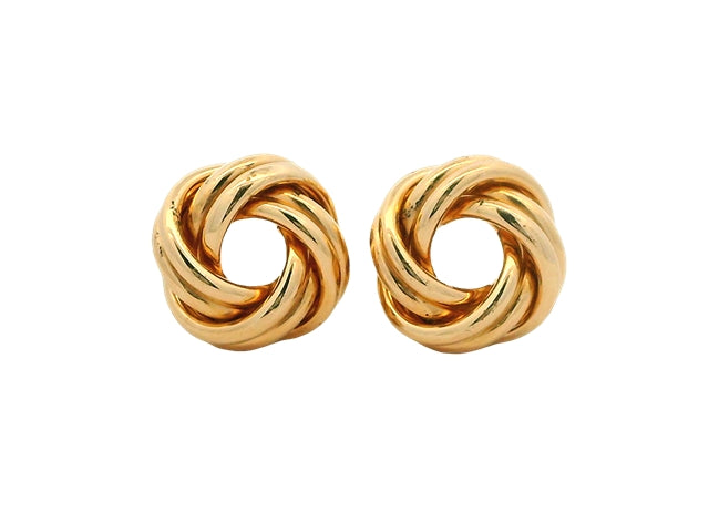14KT French Knot Earrings