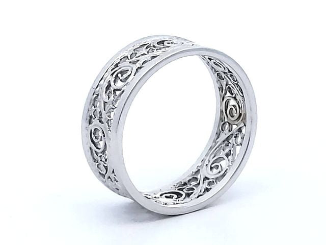 14KT Filigree Band