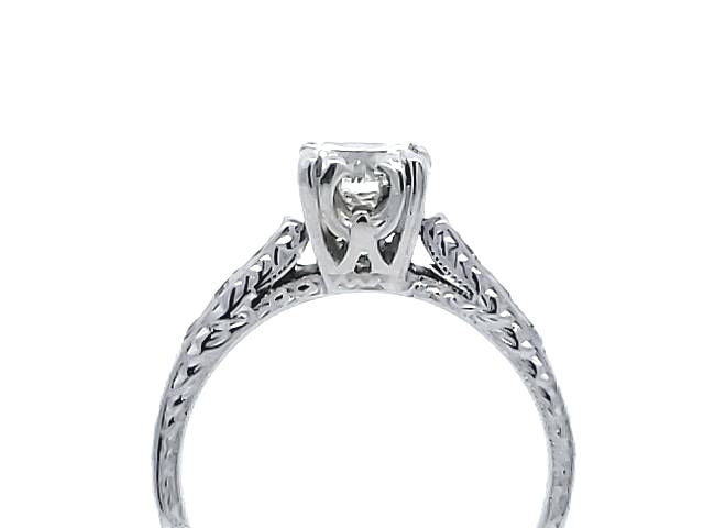 1.06 ctw Platinum Engagement Ring