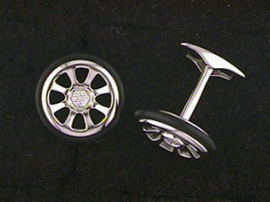 .06ctw Tire Cufflinks