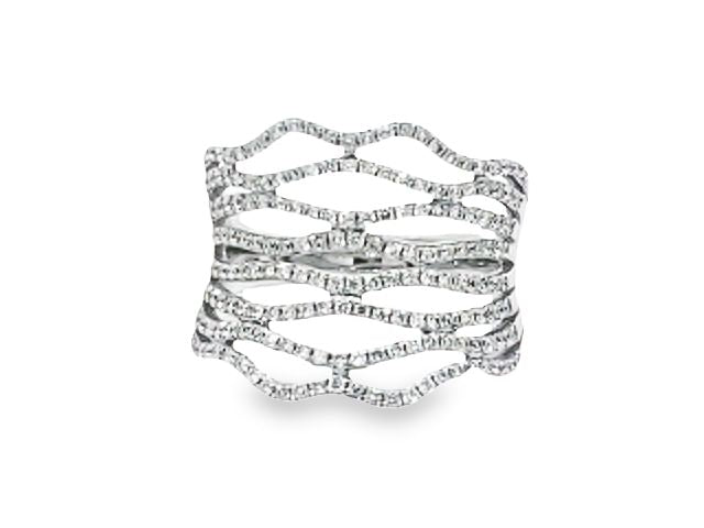 14KT Fancy Diamond Ring