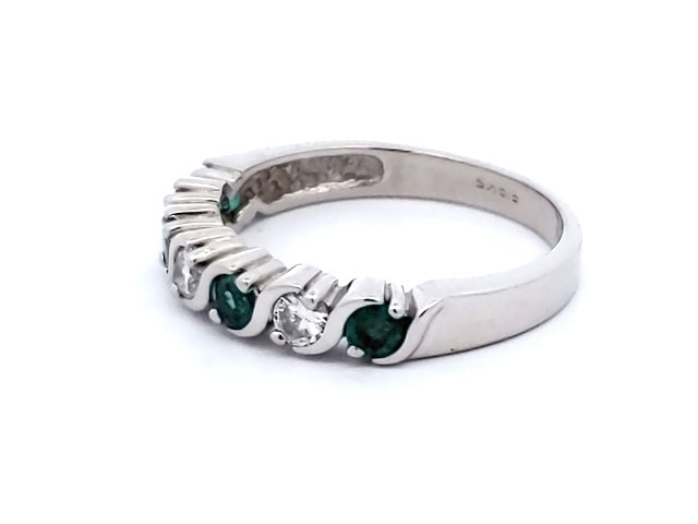 Emerald & Diamond Ring