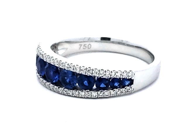 Sapphire & Diamond Ring