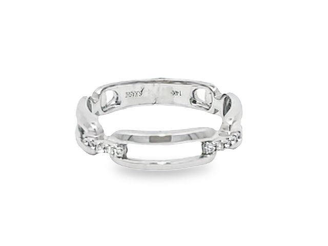 Link Ring with Diamonds