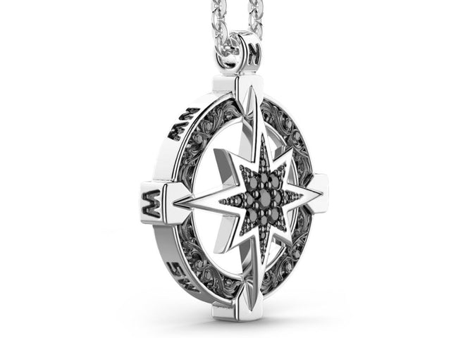 Zancan Wind Rose Pendant & Chain