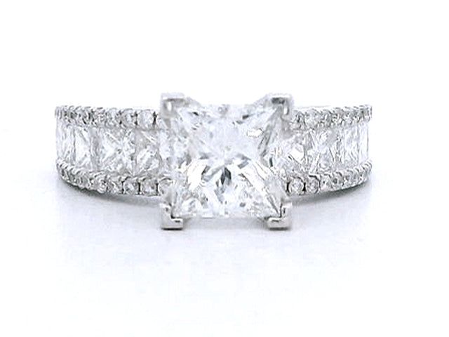 1.31 ct. Princess Cut Engagement Ring