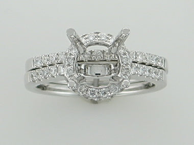 18kw Diamond Engagement Mount