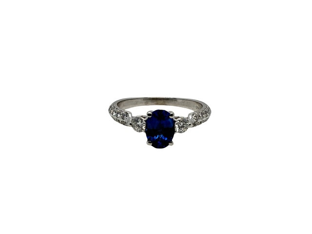 14 Karat White Gold Ring