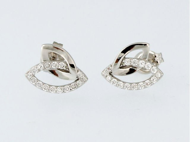 Silver & Cubic Earrings