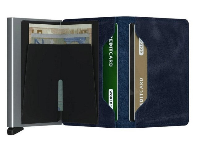 Secrid Vintage Blue Slimwallet