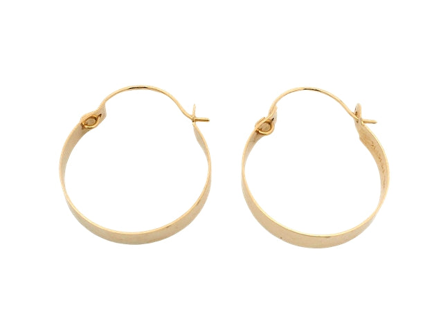 14KT Hoop Style Earrings