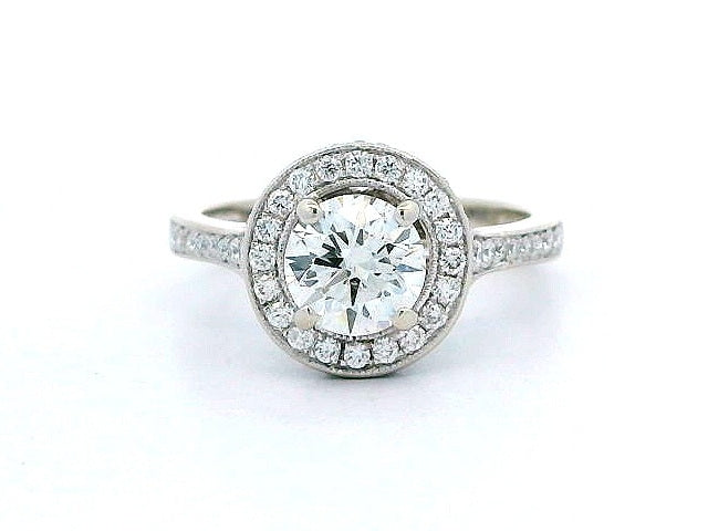 0.92 ctw Natural Diamond Engagement Ring