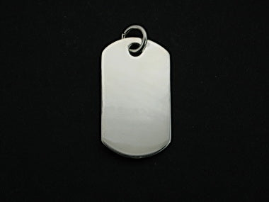 Silver Dog Tag