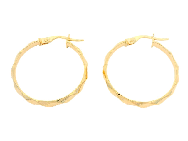 10KT Hoop Earrings