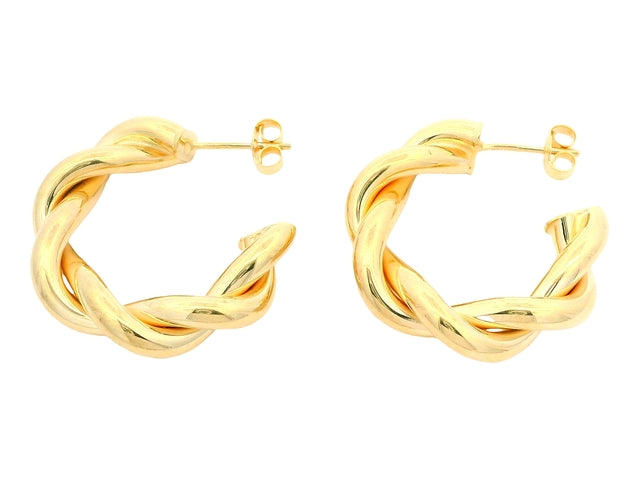 10KT Twist Earrings