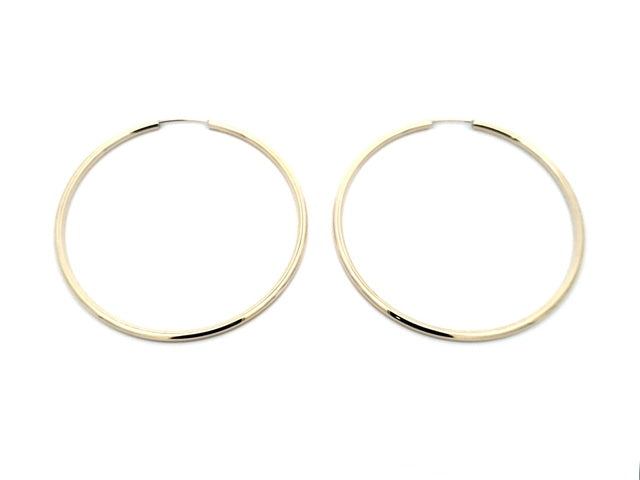10KT Sleeper Hoops