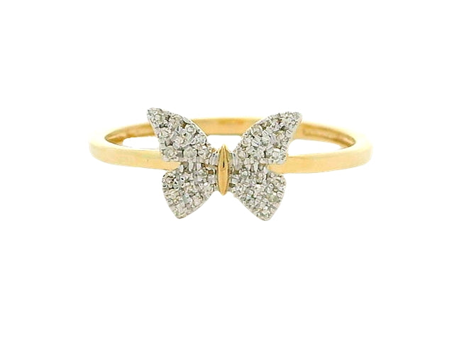 14KT Butterfly Ring