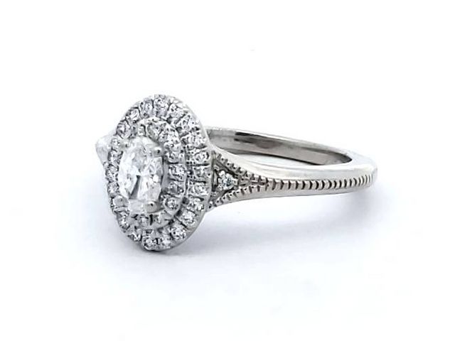 14KT Oval Vera Wang Ring