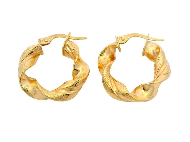 10KT Hoop Earrings