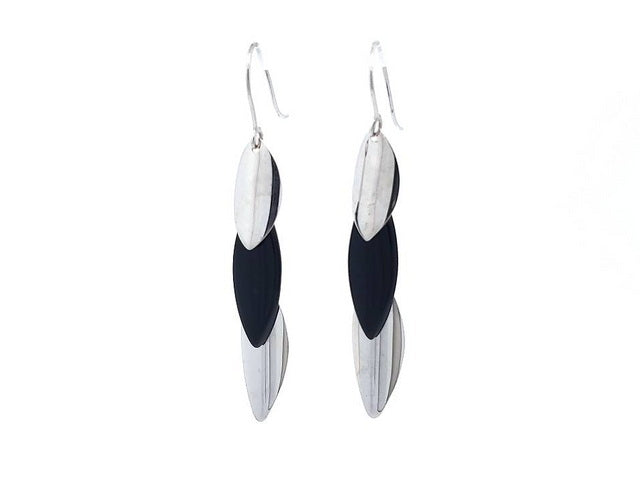 14KT Onyx Dangle Earrings