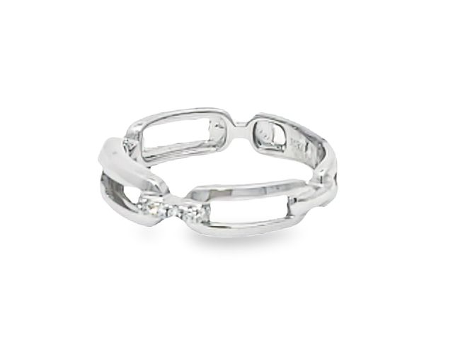 Link Ring with Diamonds