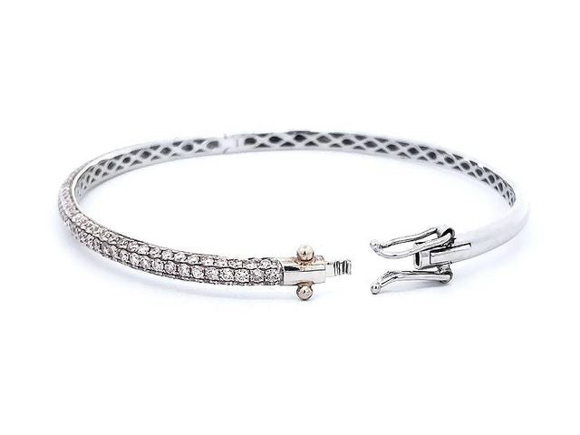Diamond Bangle Bracelet