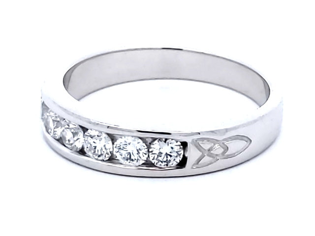 0.50 ct Celtic Anniversary Ring