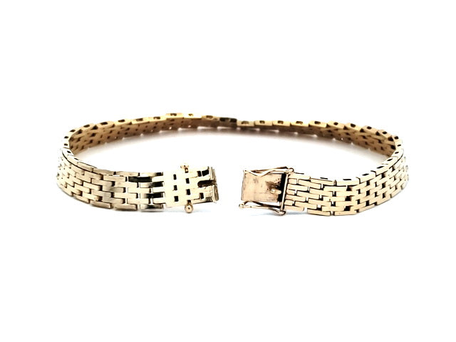 14KT Woven Bracelet