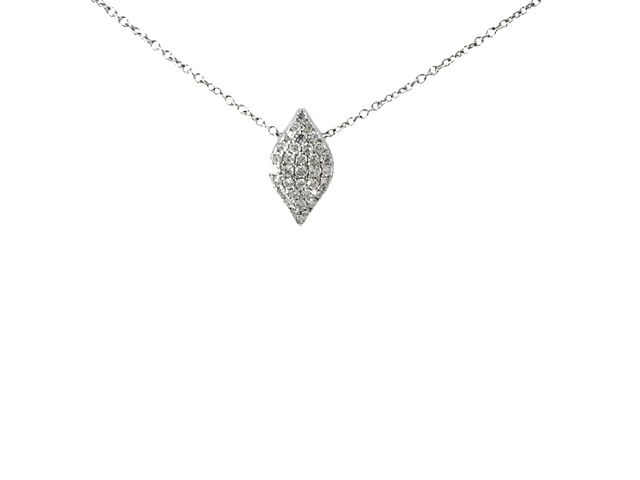 Marquise Shape Diamond Necklace