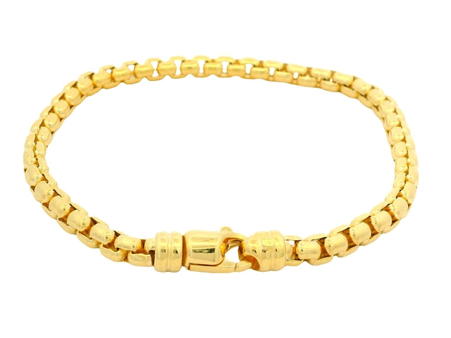 14KT Box Bracelet