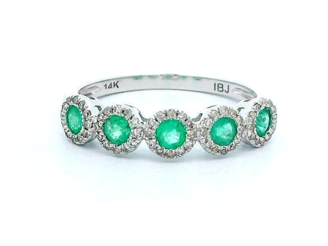 Emerald & Diamond Ring