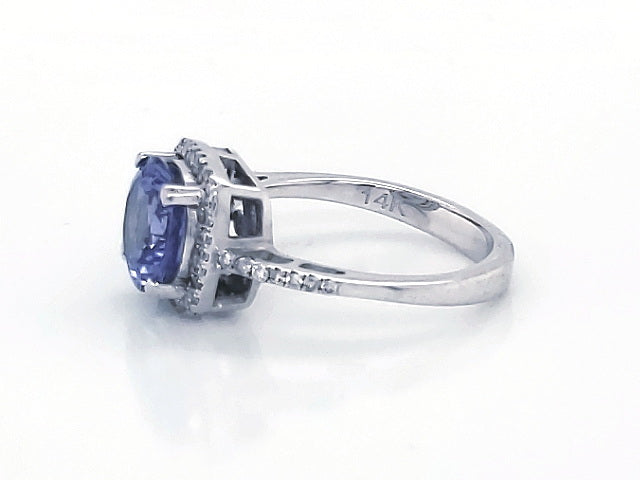 Tanzanite & Diamond Ring