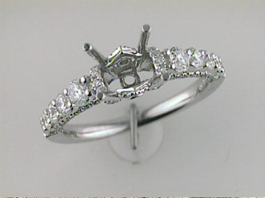 18kt Engagement Mount