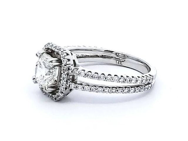 14kw 1.09Ct Octillion Diamond Ring