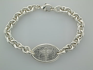 Silver Medic Alert Bracelet