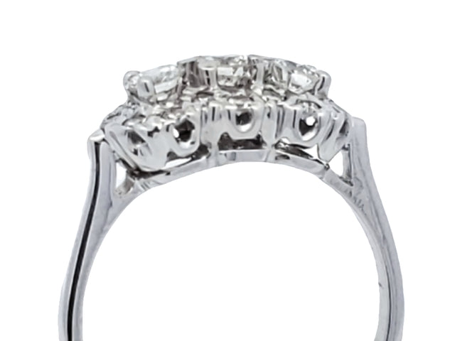 0.73 ctw Antique Style Ring