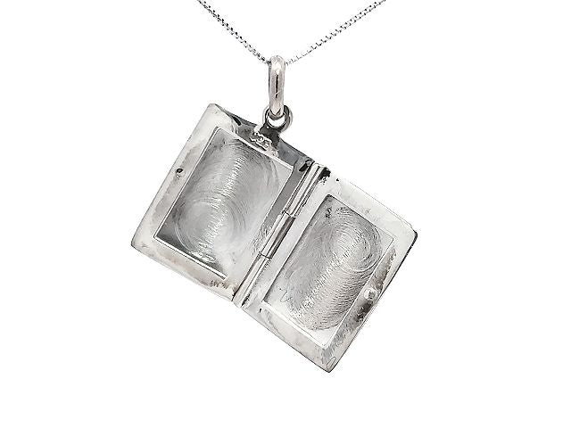 Silver Rectangular Locket