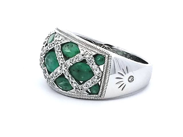 Emerald & Diamond Band
