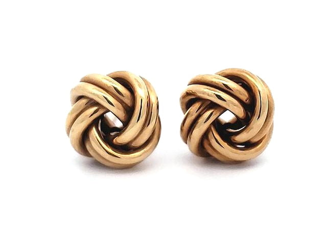 10KT Lovers Knot Earrings