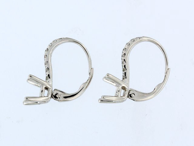 French Back Mount Earrings
