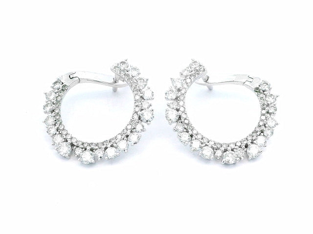 1.33 ctw Fancy Diamond Earrings