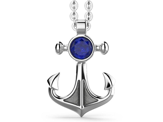 Zancan Anchor Pendant & Chain
