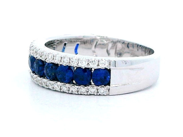 Sapphire & Diamond Ring