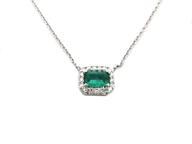 Emerald & Diamond Pendant