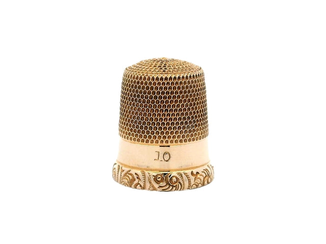 10KT Thimble
