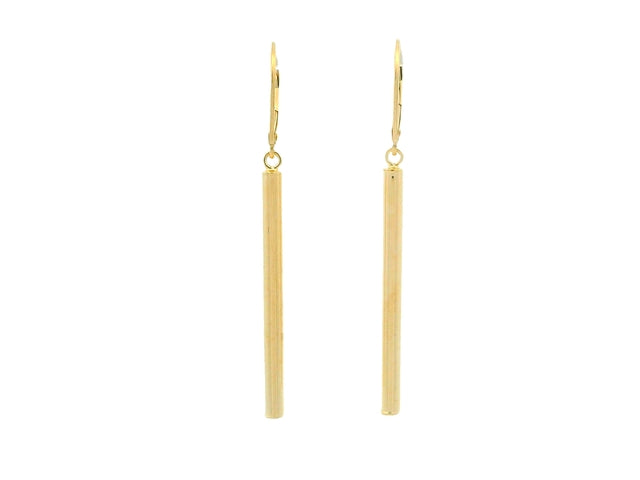 10KT French Back Earrings