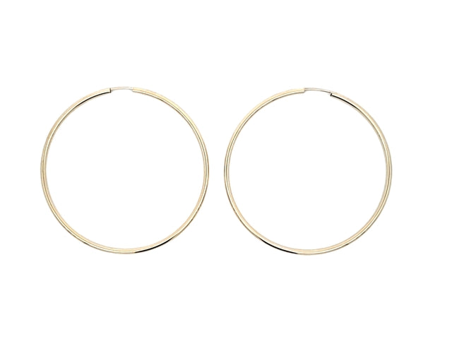 10KT Sleeper Hoops