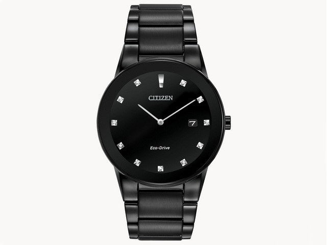 Gents Eco-Drive Axiom W/Dia.