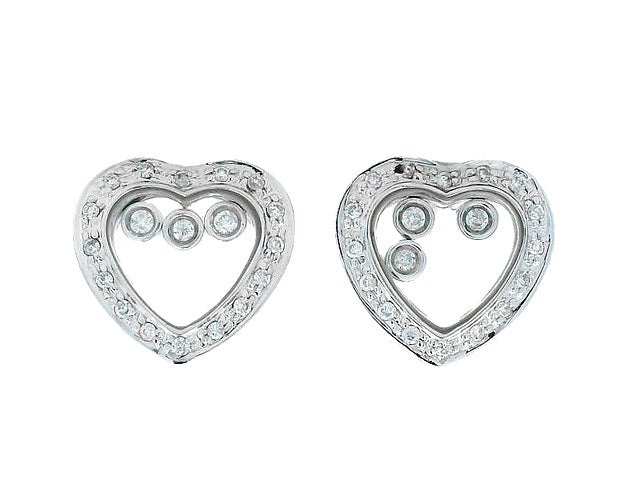 Floating Diamond Earrings